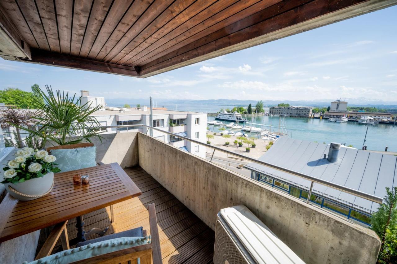 Traumwohnung Direkt Am Hafen Romanshorn Exterior foto